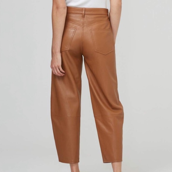 Citizens of Humanity - Calista Curve Jeans in Brandy Leather - Picture 2 of 5